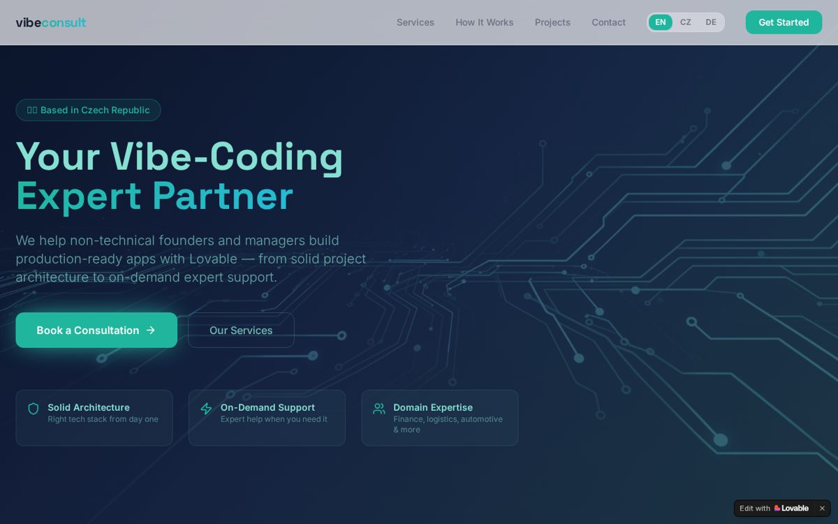 Vibe Consulting — Everything I learned building these — offered to other people.